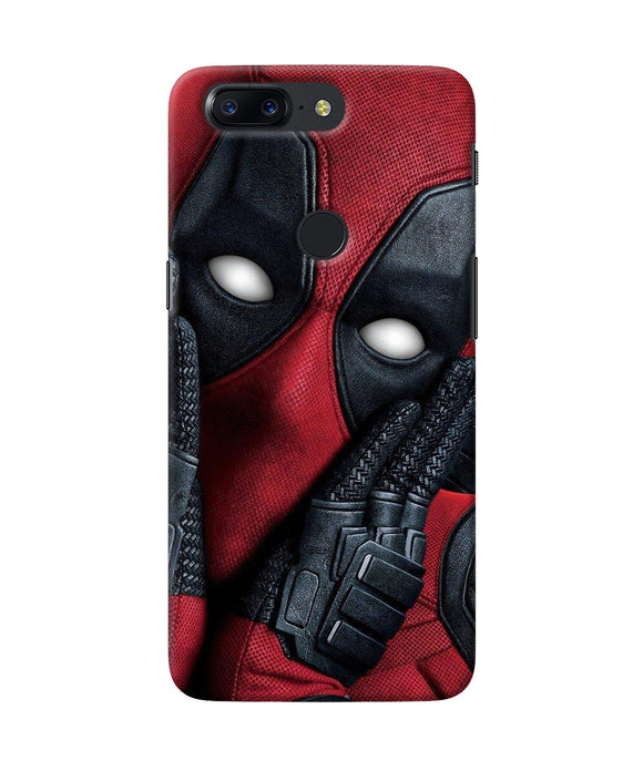 Thinking Deadpool Oneplus 5t Back Cover