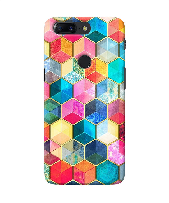 Abstract Color Box Oneplus 5t Back Cover