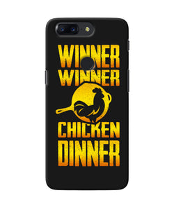 Pubg Chicken Dinner Oneplus 5t Back Cover