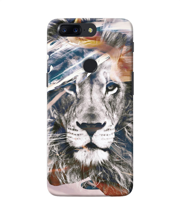 Lion Poster Oneplus 5t Back Cover