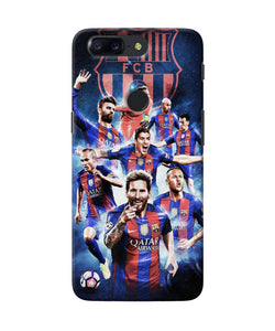 Messi Fcb Team Oneplus 5t Back Cover