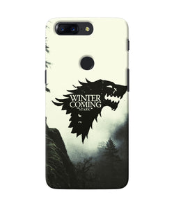 Winter Coming Stark Oneplus 5t Back Cover