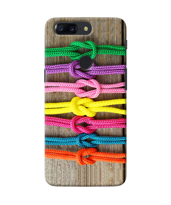 Colorful Shoelace Oneplus 5t Back Cover