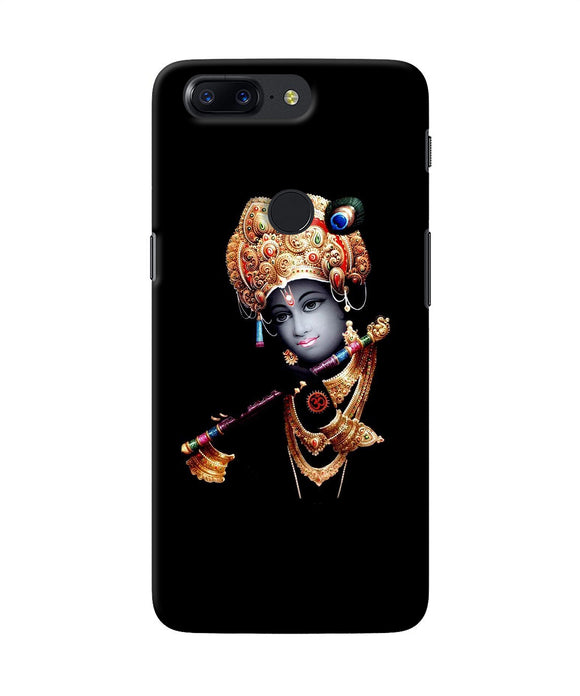 Lord Krishna With Fluet Oneplus 5t Back Cover
