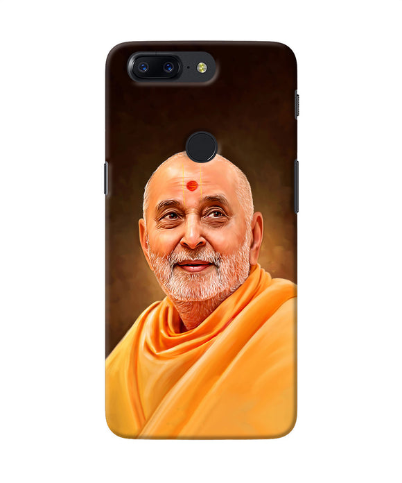 Pramukh Swami Painting Oneplus 5t Back Cover