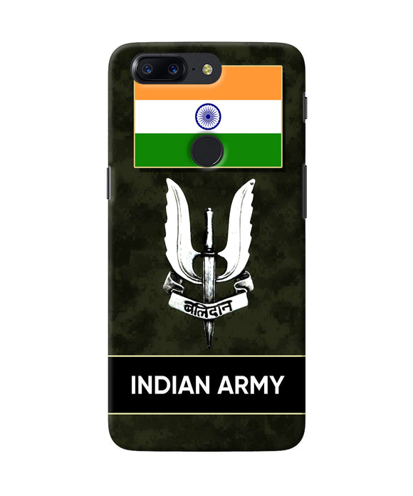 Indian Flag Balidan Logo Oneplus 5t Back Cover
