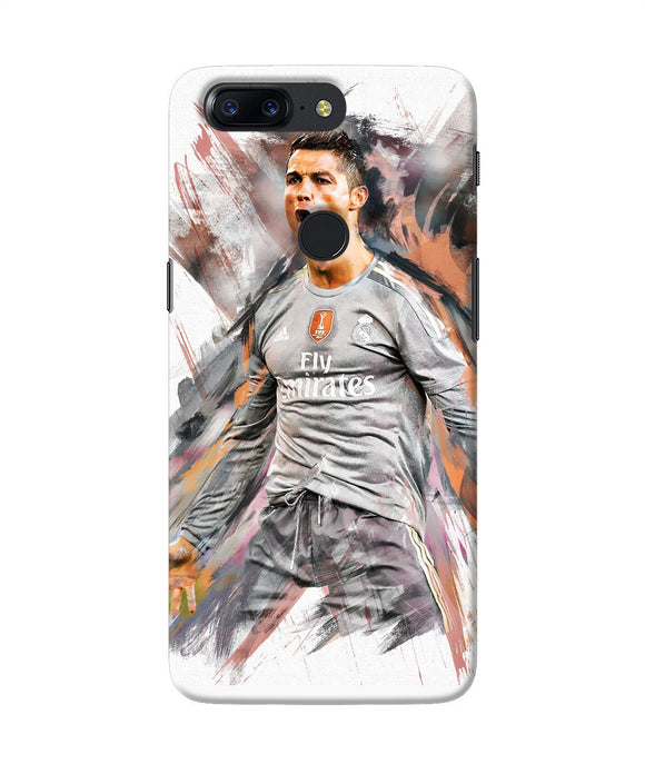 Ronaldo Poster Oneplus 5t Back Cover