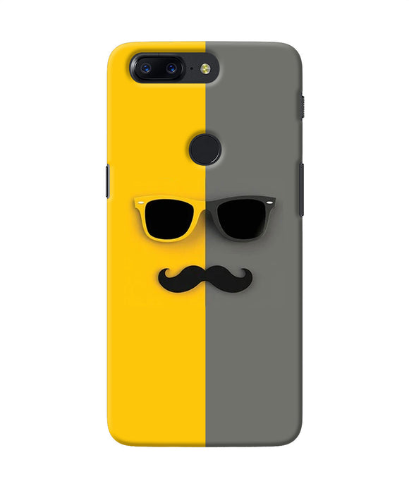 Mustache Glass Oneplus 5t Back Cover