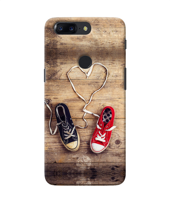Shoelace Heart Oneplus 5t Back Cover