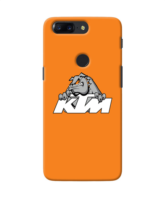 Ktm Dog Logo Oneplus 5t Back Cover