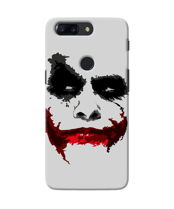 Joker Dark Knight Red Smile Oneplus 5t Back Cover