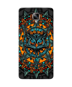 Angry Owl Art Oneplus 3 / 3t Back Cover