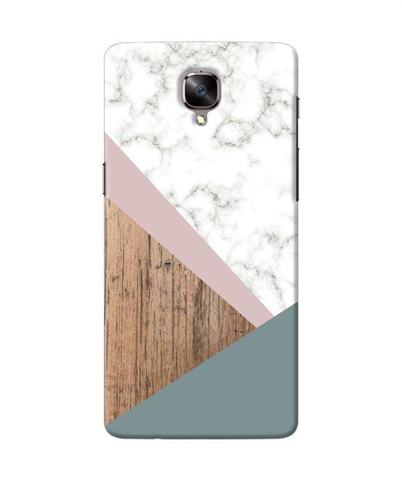 Marble Wood Abstract Oneplus 3 / 3t Back Cover