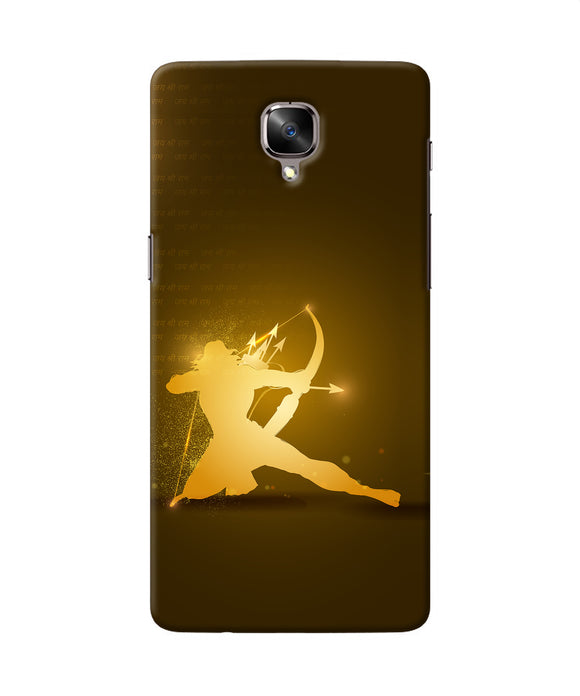 Lord Ram - 3 Oneplus 3 / 3t Back Cover