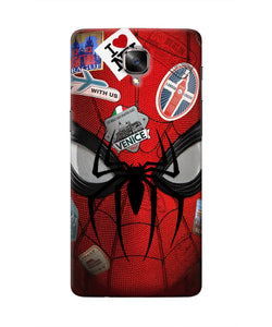 Spiderman Far from Home Oneplus 3/3T Real 4D Back Cover