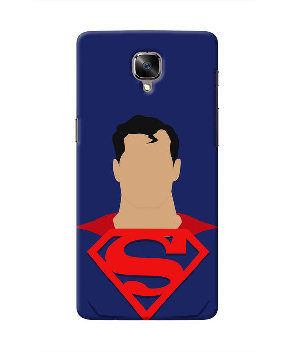 Superman Cape Oneplus 3/3T Real 4D Back Cover