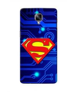 Superman Abstract Oneplus 3/3T Real 4D Back Cover