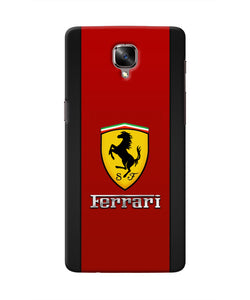 Ferrari Abstract Red Oneplus 3/3T Real 4D Back Cover