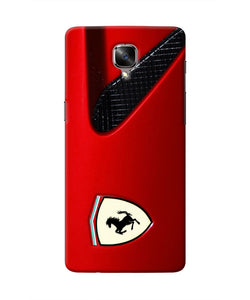 Ferrari Hood Oneplus 3/3T Real 4D Back Cover