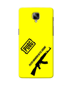 PUBG AKM Gun Oneplus 3/3T Real 4D Back Cover