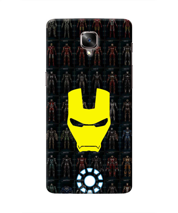 Iron Man Suit Oneplus 3/3T Real 4D Back Cover