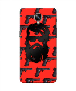 Rocky Bhai Beard Look Oneplus 3/3T Real 4D Back Cover