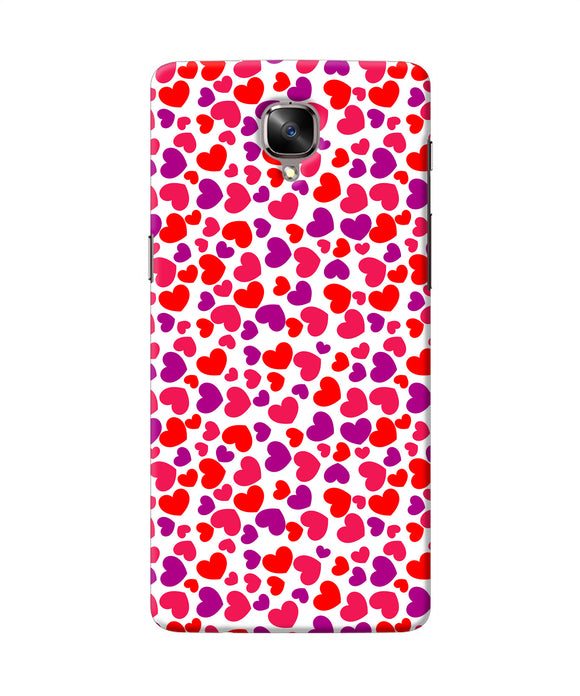 Heart Print Oneplus 3 / 3t Back Cover
