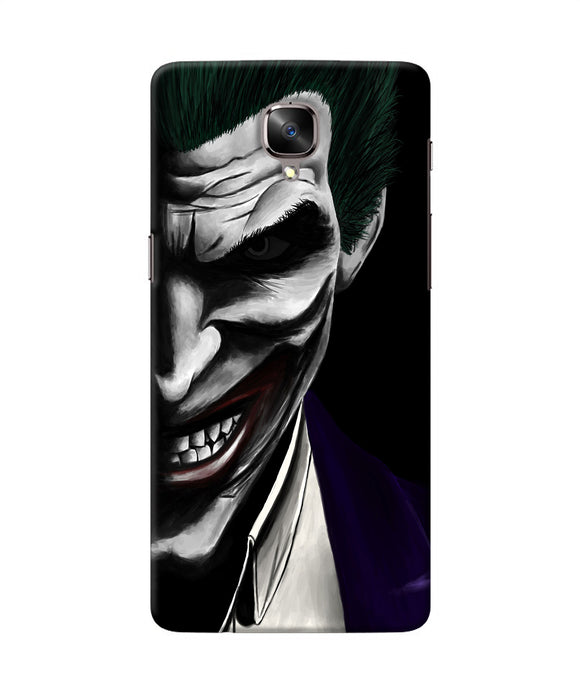 The Joker Black Oneplus 3 / 3t Back Cover