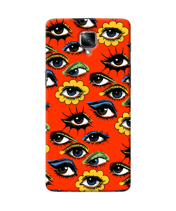 Abstract Eyes Pattern Oneplus 3 / 3t Back Cover