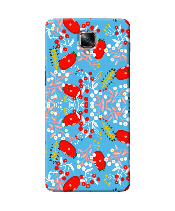 Small Red Animation Pattern Oneplus 3 / 3t Back Cover