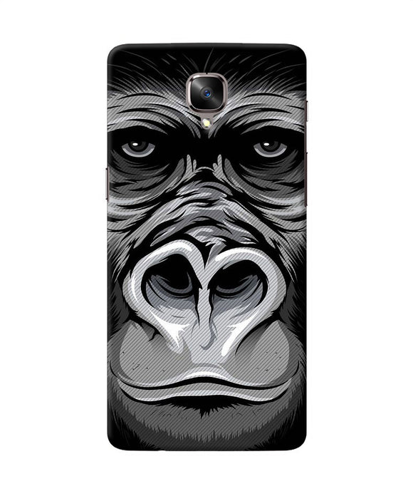 Black Chimpanzee Oneplus 3 / 3t Back Cover