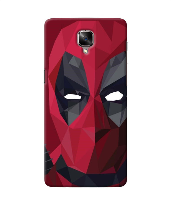 Abstract Deadpool Mask Oneplus 3 / 3t Back Cover