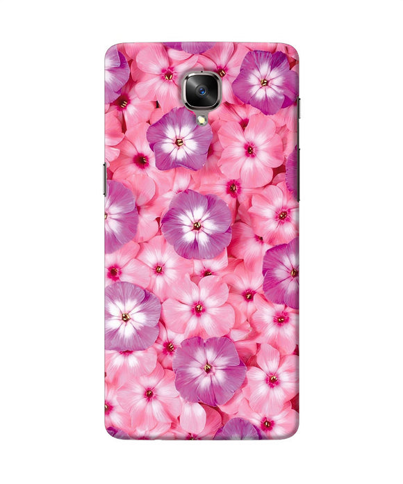 Natural Pink Flower Oneplus 3 / 3t Back Cover