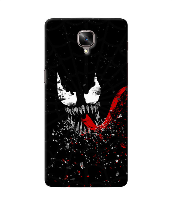 Venom Black Poster Oneplus 3 / 3t Back Cover