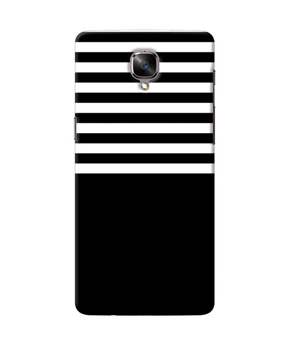 Black And White Print Oneplus 3 / 3t Back Cover