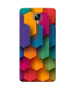 Abstract Rectangle Print Oneplus 3 / 3t Back Cover