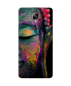 Buddha Face Painting Oneplus 3 / 3t Back Cover