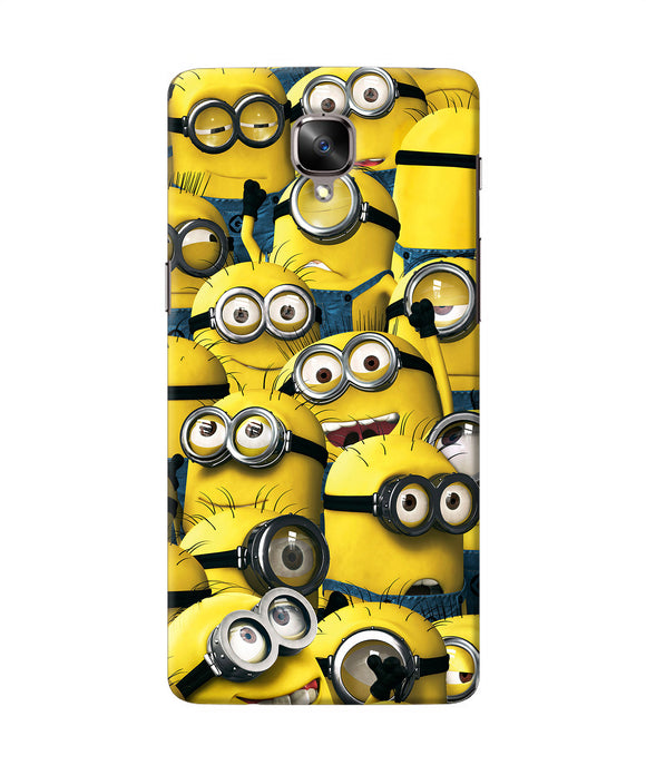 Minions Crowd Oneplus 3 / 3t Back Cover