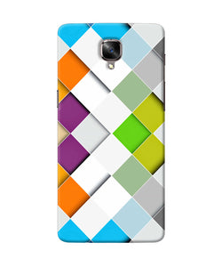 Abstract Color Box Oneplus 3 / 3t Back Cover