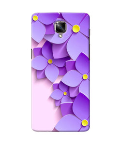 Violet Flower Craft Oneplus 3 / 3t Back Cover
