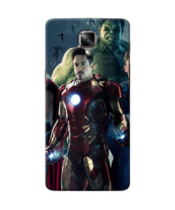 Ironman Hulk Space Oneplus 3 / 3t Back Cover