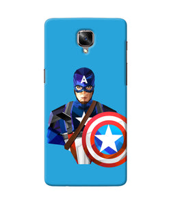 Captain America Character Oneplus 3 / 3t Back Cover