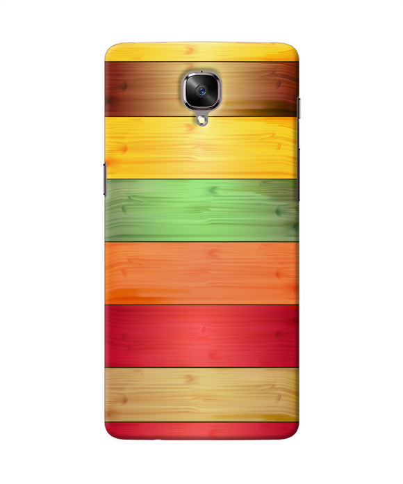 Wooden Colors Oneplus 3 / 3t Back Cover