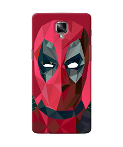 Abstract Deadpool Full Mask Oneplus 3 / 3t Back Cover