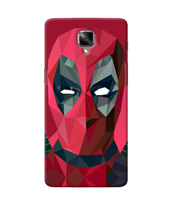 Abstract Deadpool Full Mask Oneplus 3 / 3t Back Cover