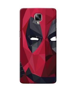 Abstract Deadpool Half Mask Oneplus 3 / 3t Back Cover