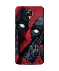 Thinking Deadpool Oneplus 3 / 3t Back Cover