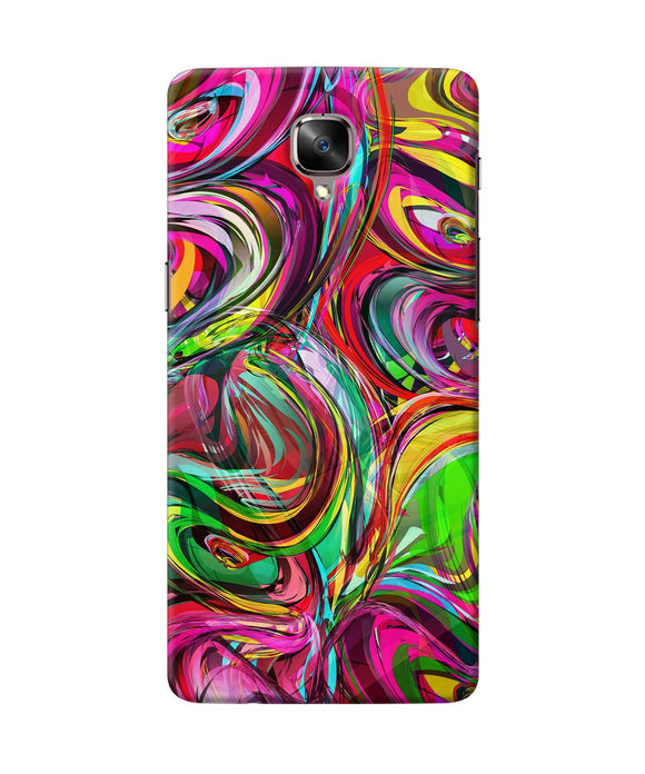 Abstract Colorful Ink Oneplus 3 / 3t Back Cover