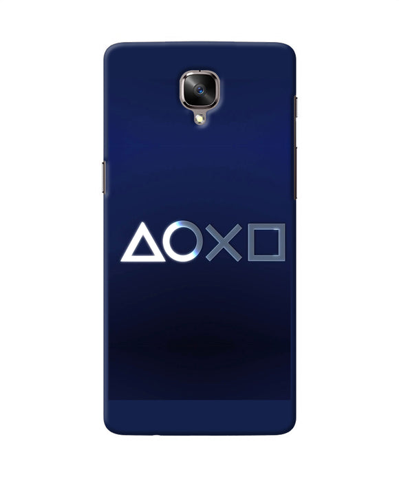Aoxo Logo Oneplus 3 / 3t Back Cover
