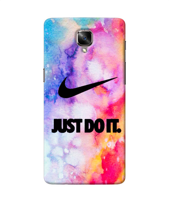 Just Do It Colors Oneplus 3 / 3t Back Cover